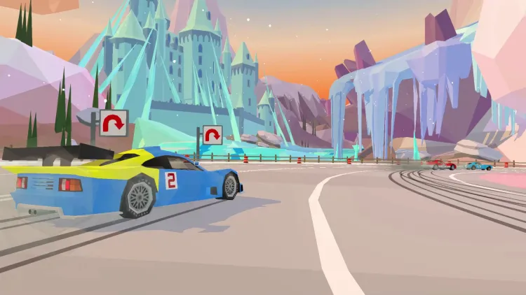 Скриншот Hotshot Racing (Nintendo Switch - Цифровая версия) (EU) — 4
