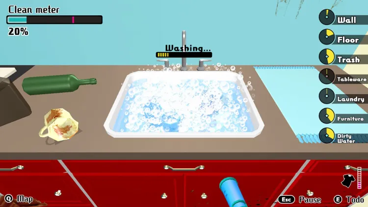 Скриншот House Cleaning Survival — 1