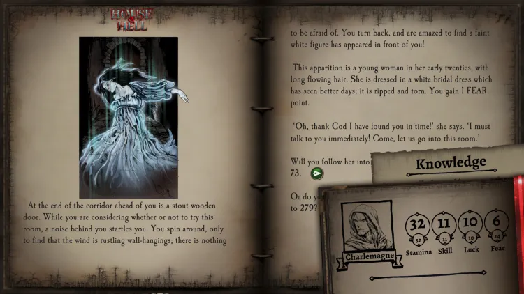 Скриншот House of Hell (Fighting Fantasy Classics) DLC — 2