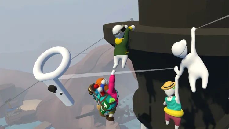 Скриншот Human Fall Flat VR — 4
