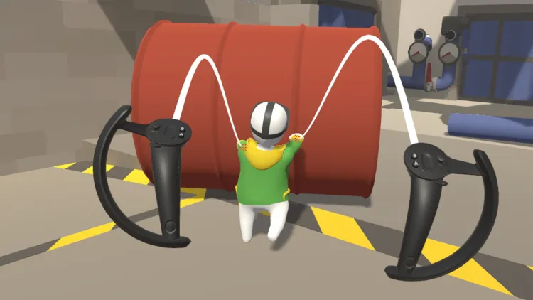 Скриншот Human Fall Flat VR — 8