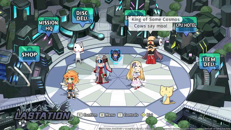 Скриншот Hyperdevotion Noire: Goddess Black Heart — 2
