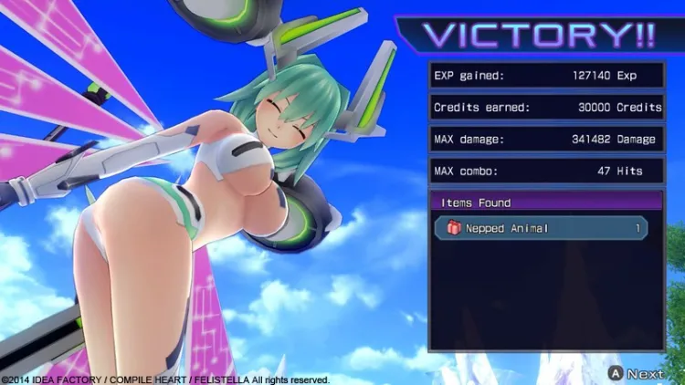 Скриншот Hyperdimension Neptunia Re:Birth1 — 3