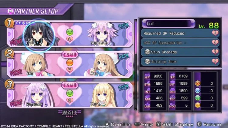 Скриншот Hyperdimension Neptunia Re:Birth1 — 8