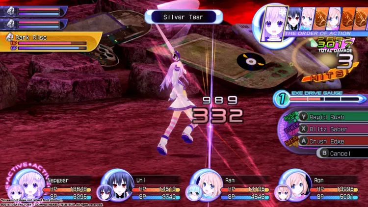 Скриншот Hyperdimension Neptunia Re:Birth2: Sisters Generation — 3