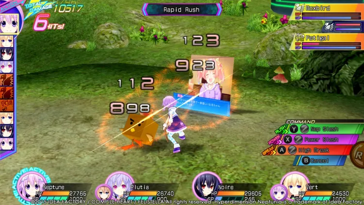 Скриншот Hyperdimension Neptunia Re:Birth3 V Generation — 1