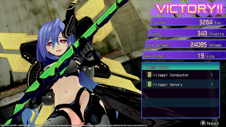 Скриншот Hyperdimension Neptunia Re:Birth3 V Generation — 9