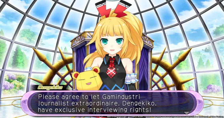 Скриншот Hyperdimension Neptunia U: Action Unleashed — 3