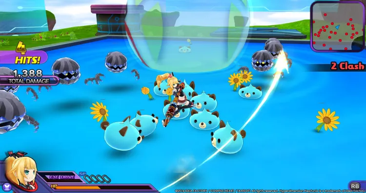 Скриншот Hyperdimension Neptunia U: Action Unleashed — 8
