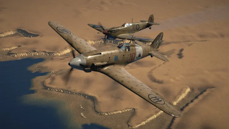 Скриншот IL-2 Sturmovik: Desert Wings – Tobruk — 1