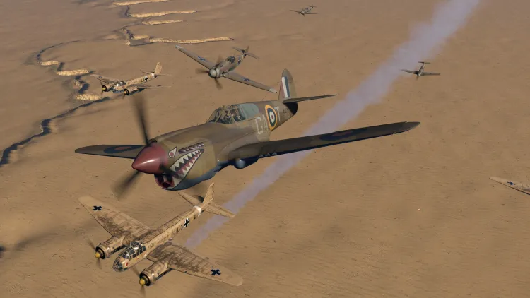 Скриншот IL-2 Sturmovik: Desert Wings – Tobruk — 9