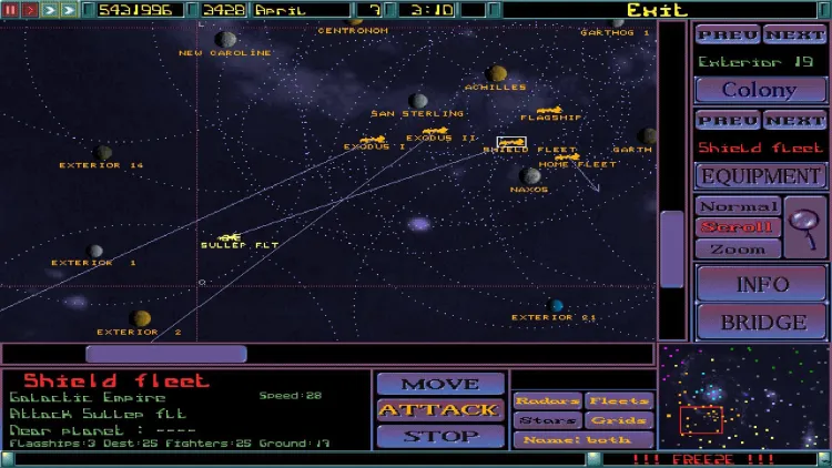 Скриншот Imperium Galactica I — 1