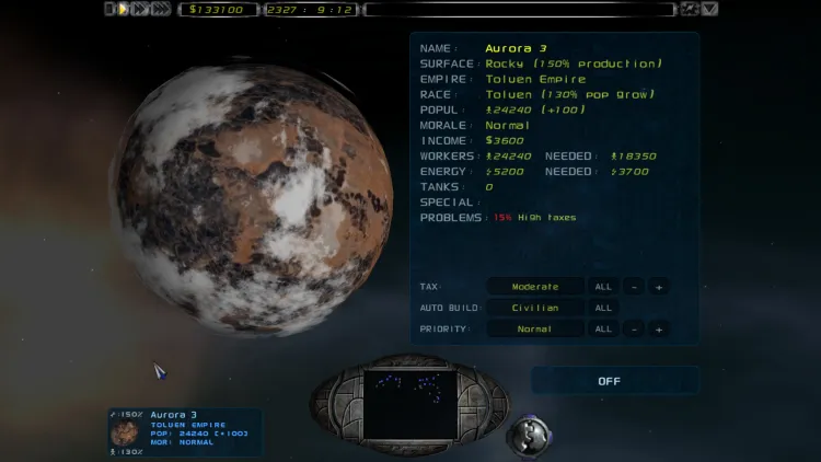 Скриншот Imperium Galactica II — 2