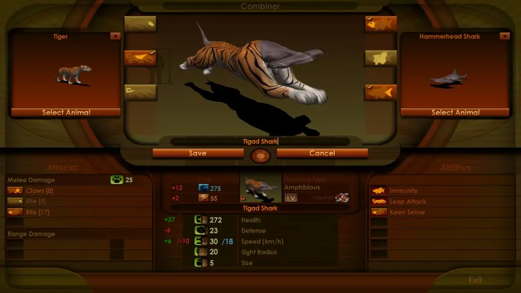 Скриншот Impossible Creatures — 4
