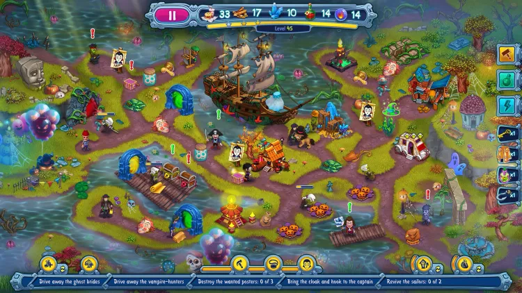 Скриншот Incredible Dracula: Academy of Shadows — 1