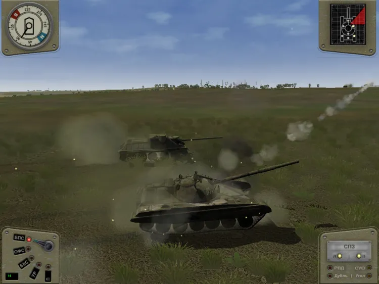 Скриншот Iron Warriors: T - 72 Tank Command — 1