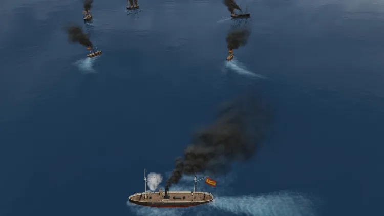 Скриншот Ironclads 2: Caroline Islands War 1885 — 9
