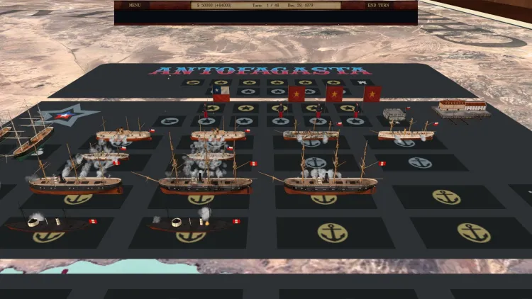 Скриншот Ironclads 2: War of the Pacific — 1
