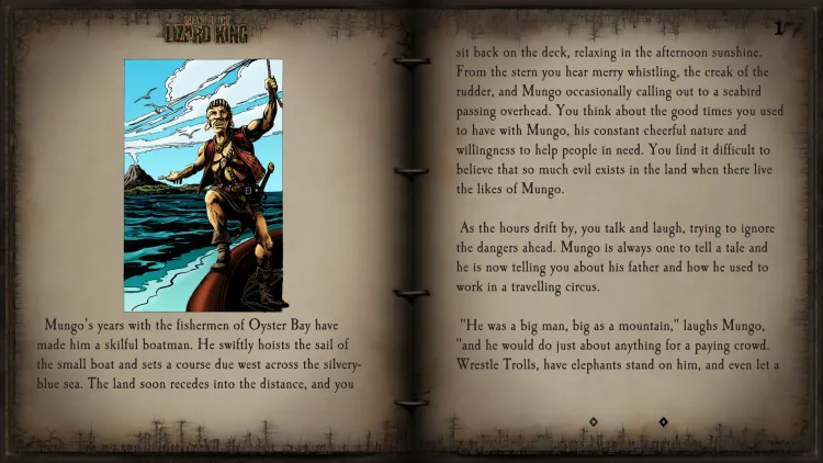 Скриншот Island of the Lizard King (Fighting Fantasy Classics) DLC — 3