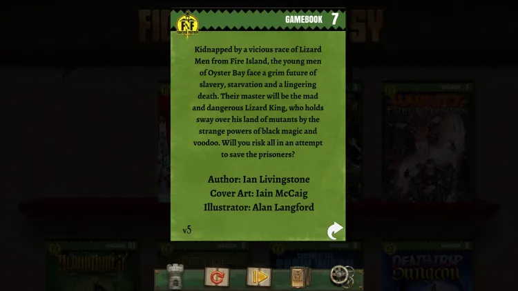 Скриншот Island of the Lizard King (Fighting Fantasy Classics) DLC — 4