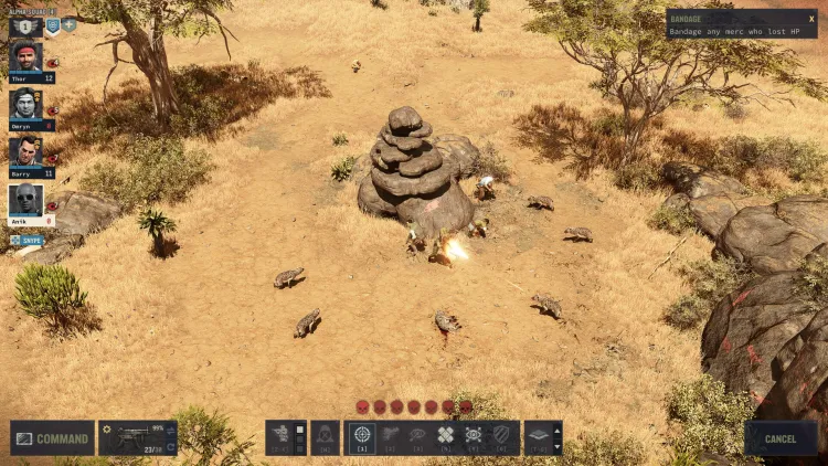 Скриншот Jagged Alliance 3 — 3