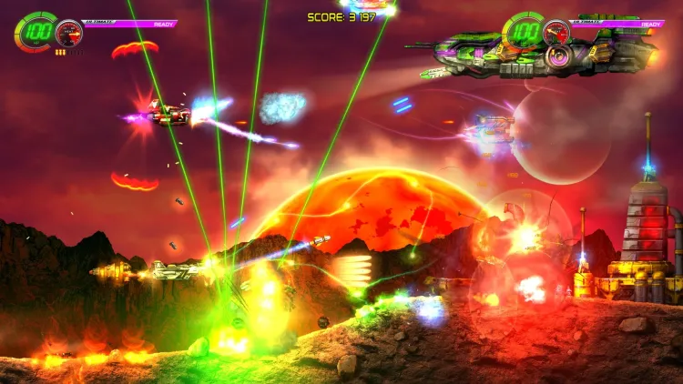 Скриншот Jets'n'Guns 2 — 8