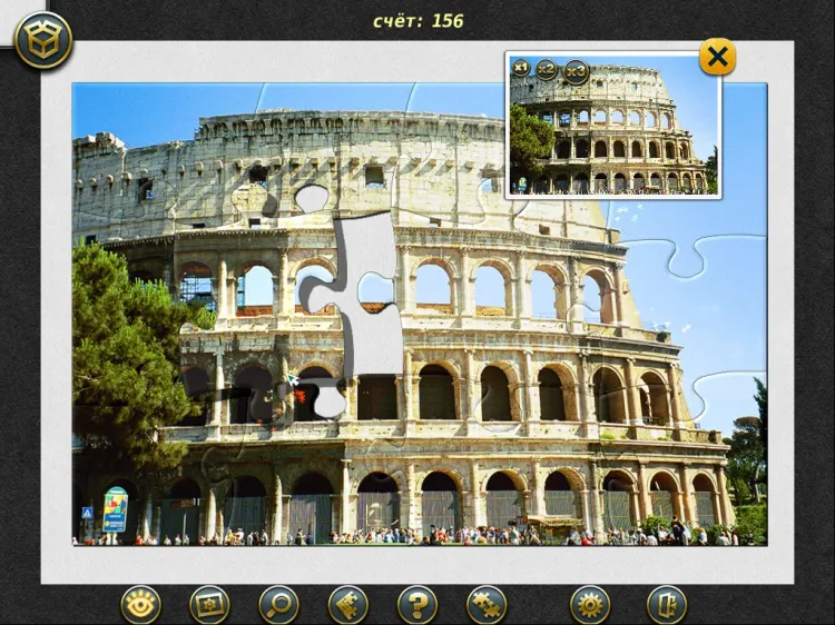 Скриншот Jigsaw Tour–Rome — 3