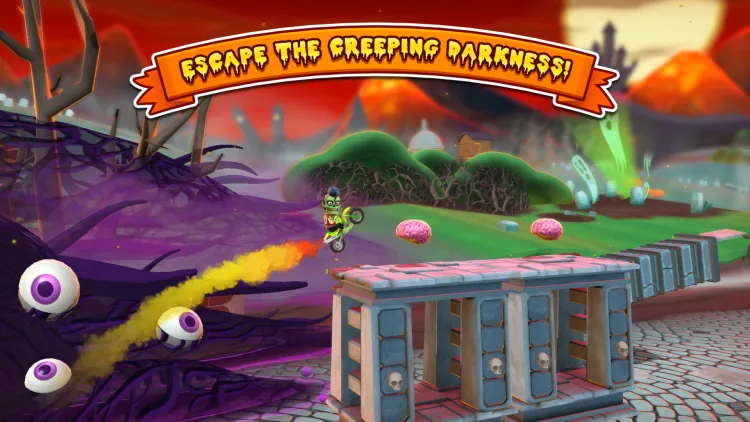 Скриншот Joe Danger 2: Undead Movie Pack DLC — 2