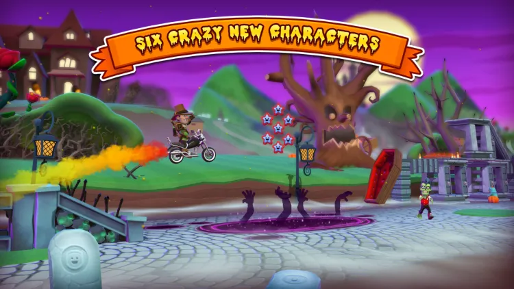 Скриншот Joe Danger 2: Undead Movie Pack DLC — 4