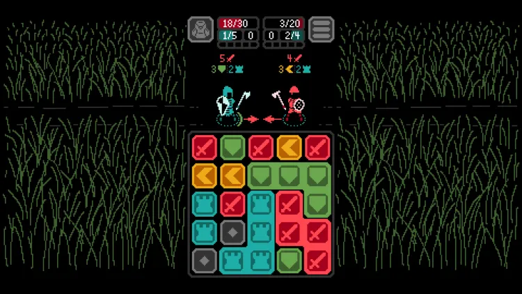 Скриншот Kaamos: Puzzle Roguelike — 1