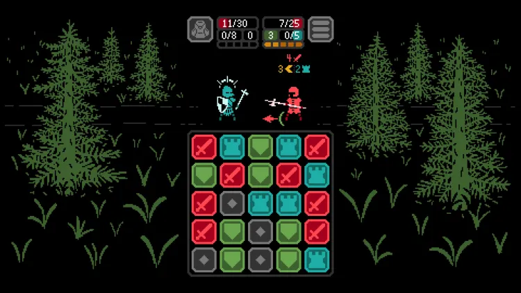 Скриншот Kaamos: Puzzle Roguelike — 4