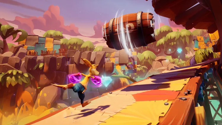 Скриншот Kao the Kangaroo (Nintendo Switch - Цифровая версия) (EU) — 5