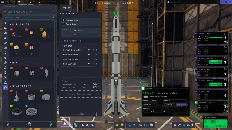 Скриншот Kerbal Space Program 2 (Ранний доступ) — 2