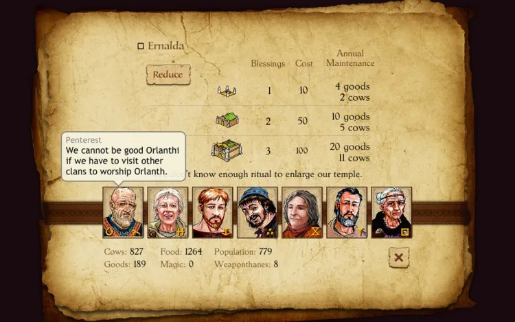 Скриншот King of Dragon Pass — 4