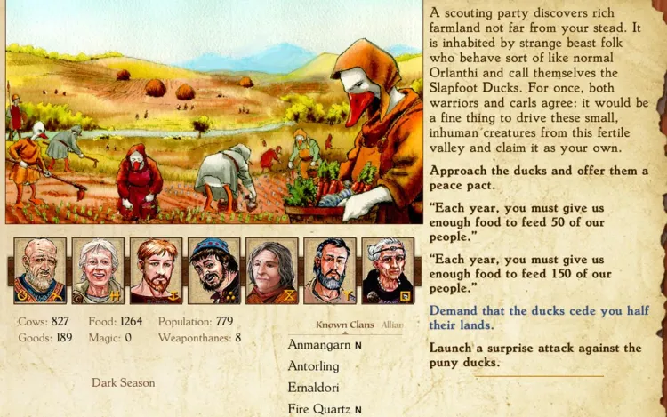 Скриншот King of Dragon Pass — 5