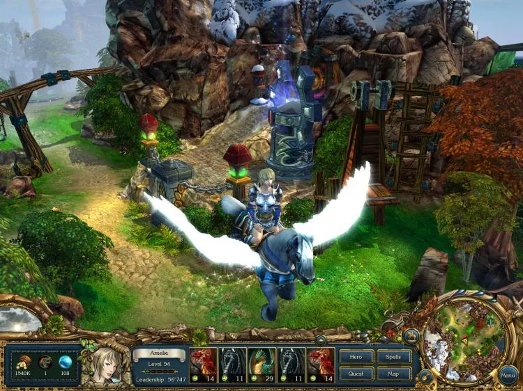 Скриншот King's Bounty: Armored Princess — 1