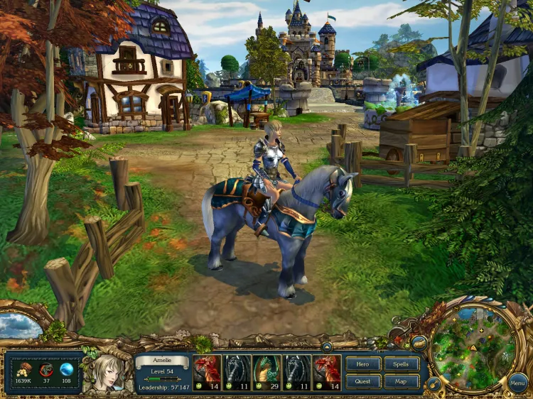 Скриншот King's Bounty: Armored Princess — 2