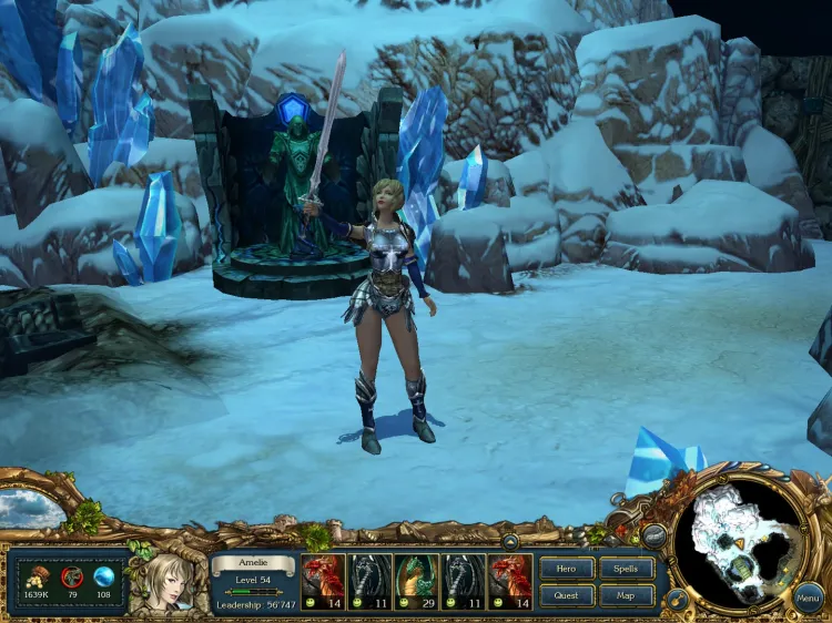 Скриншот King's Bounty: Armored Princess — 4