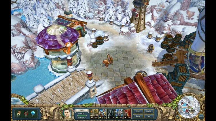 Скриншот King's Bounty: The Legend — 3