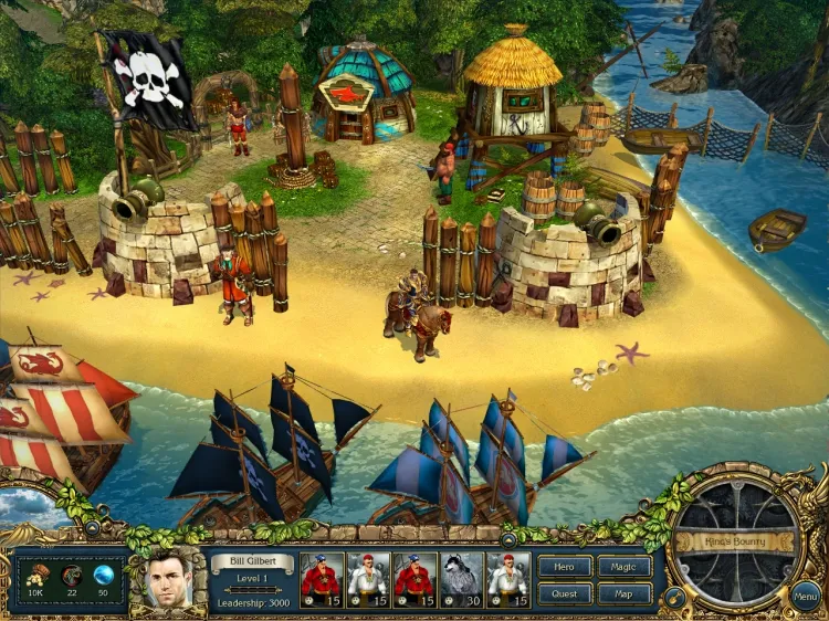 Скриншот King's Bounty: The Legend — 4
