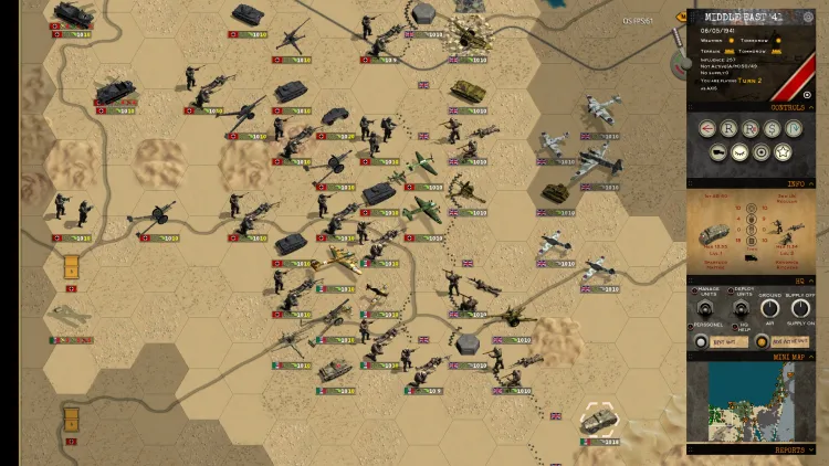 Скриншот Klotzen! Panzer Battles — 4
