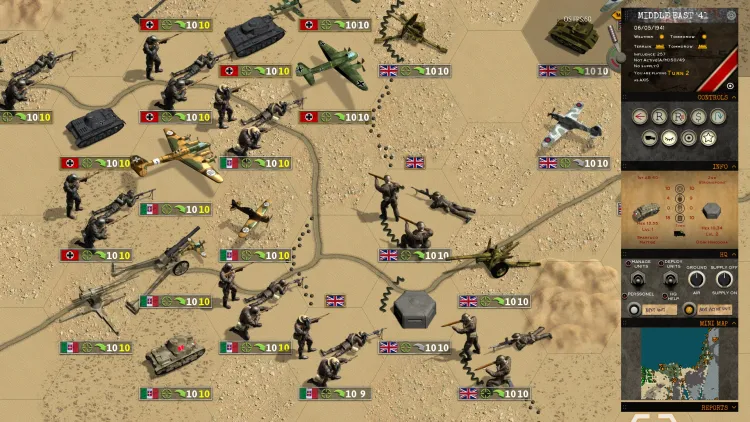 Скриншот Klotzen! Panzer Battles — 8