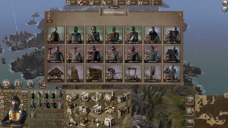 Скриншот Knights of the Crusades — 1