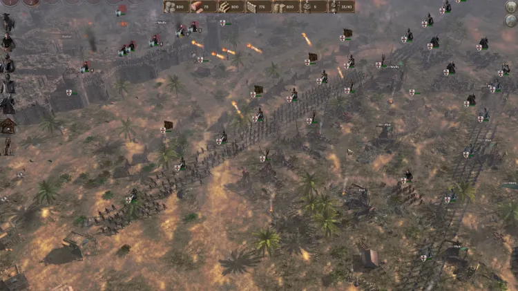 Скриншот Knights of the Crusades — 6