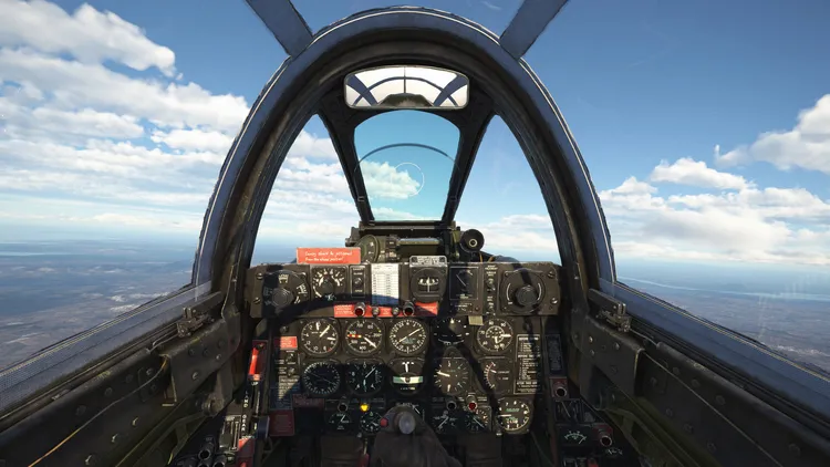 Скриншот Корея. Серия Ил-2: Коллекционный самолёт F-84E Thunderjet DLC — 8
