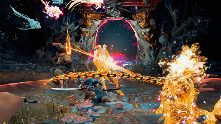 Скриншот Kunitsu-Gami: Path of the Goddess — 9