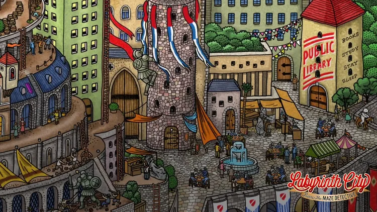 Скриншот Labyrinth City: Pierre the Maze Detective — 1