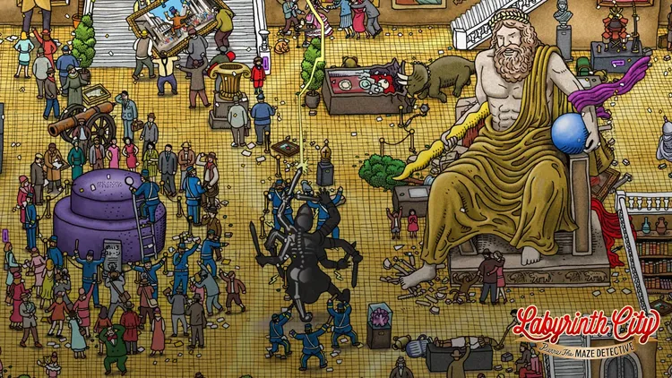 Скриншот Labyrinth City: Pierre the Maze Detective — 2
