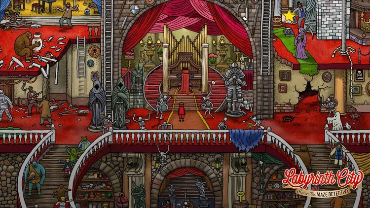 Скриншот Labyrinth City: Pierre the Maze Detective — 5