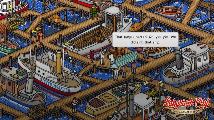 Скриншот Labyrinth City: Pierre the Maze Detective — 6